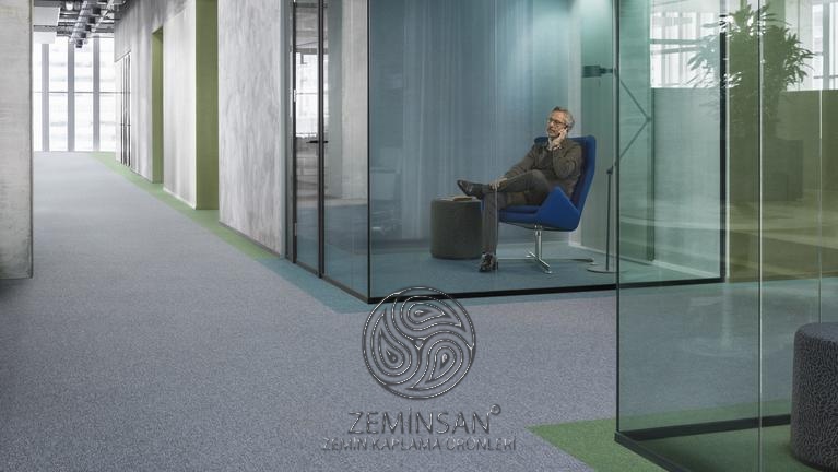 Şık karo halı sinema salonu zemin kaplama
