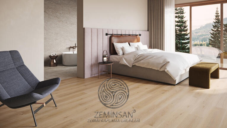 LVT zemin kaplama restoran iç mekan tasarımı