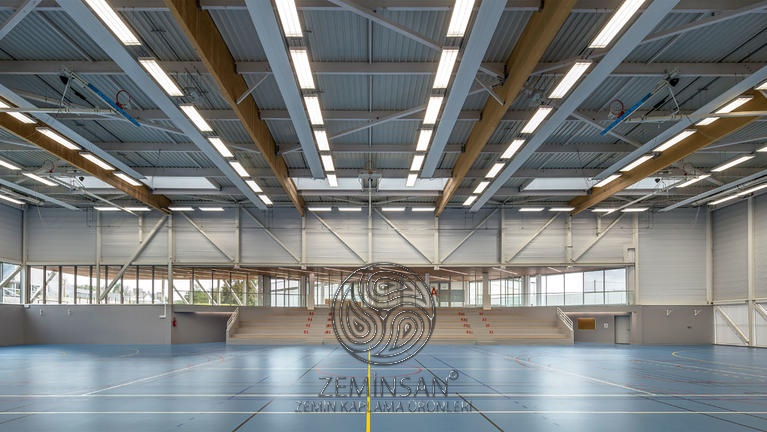 PVC spor salonu kaymaz zemin kaplama