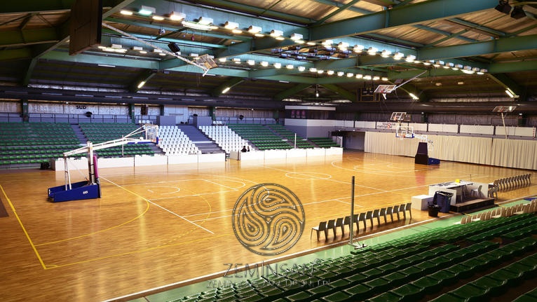 Modern spor salonu PVC zemin çözümü