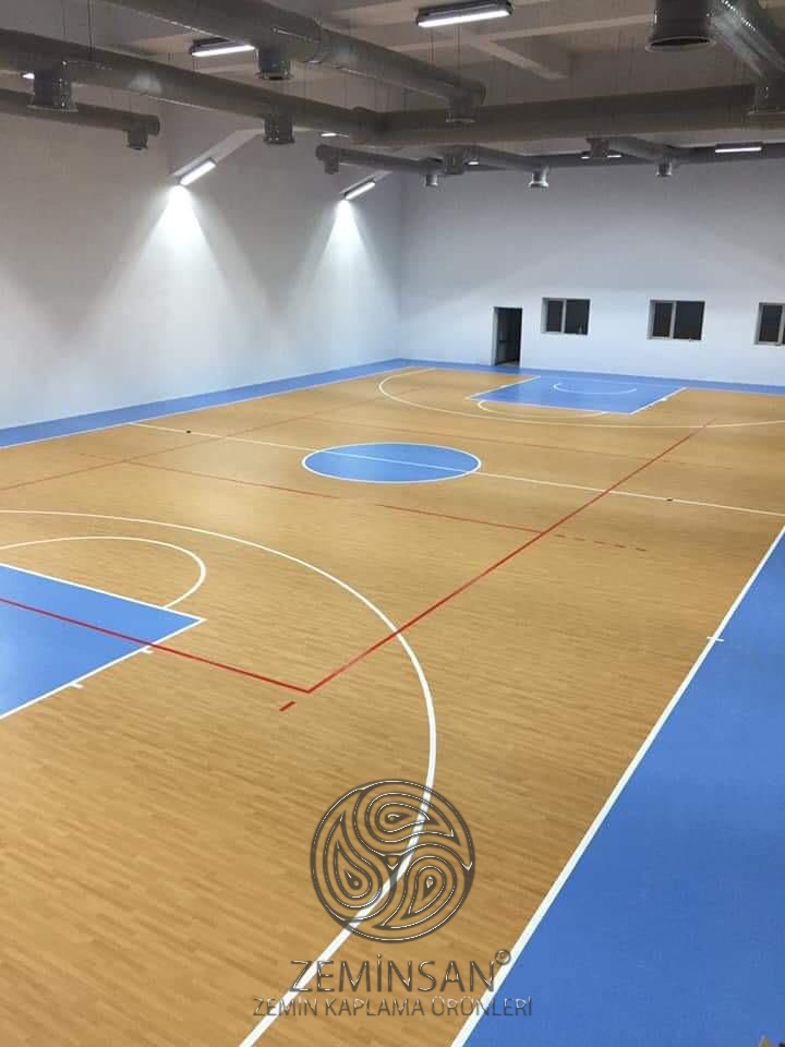 PVC spor salonu dayanıklı zemin tasarımı
