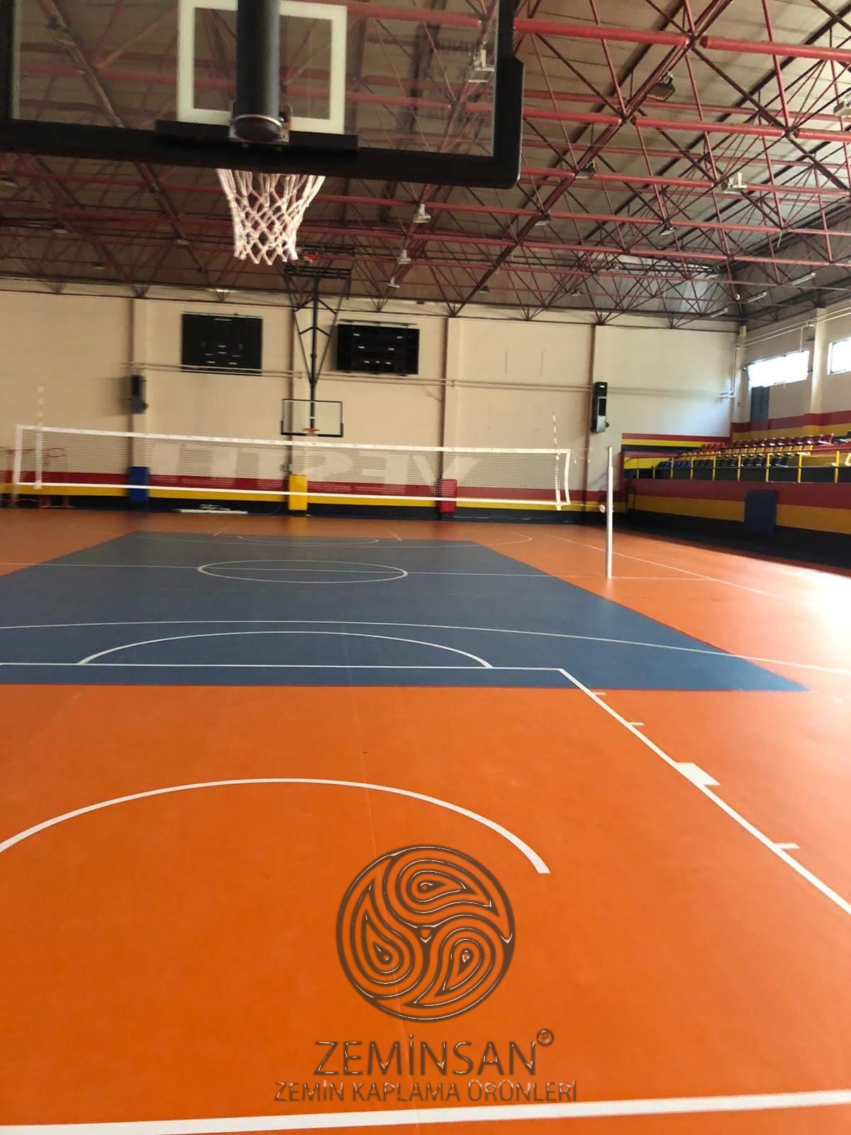 PVC spor salonu zemin modern tasarım
