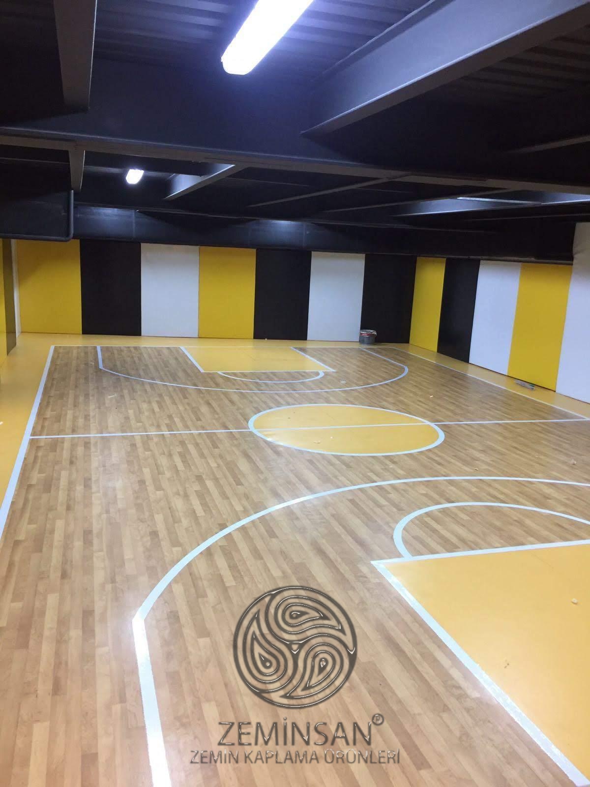 PVC spor salonu zemin kaplama dayanıklı çözüm