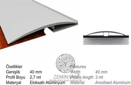 Modern PVC alüminyum süpürgelik tasarımı