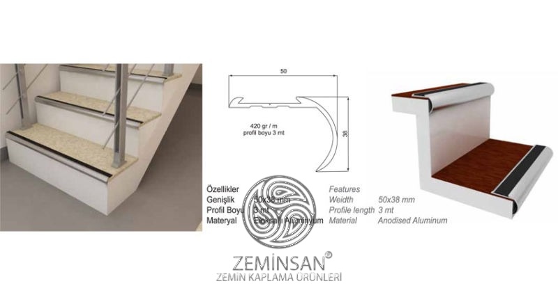 Modern PVC süpürgelik geniş alan uygulaması