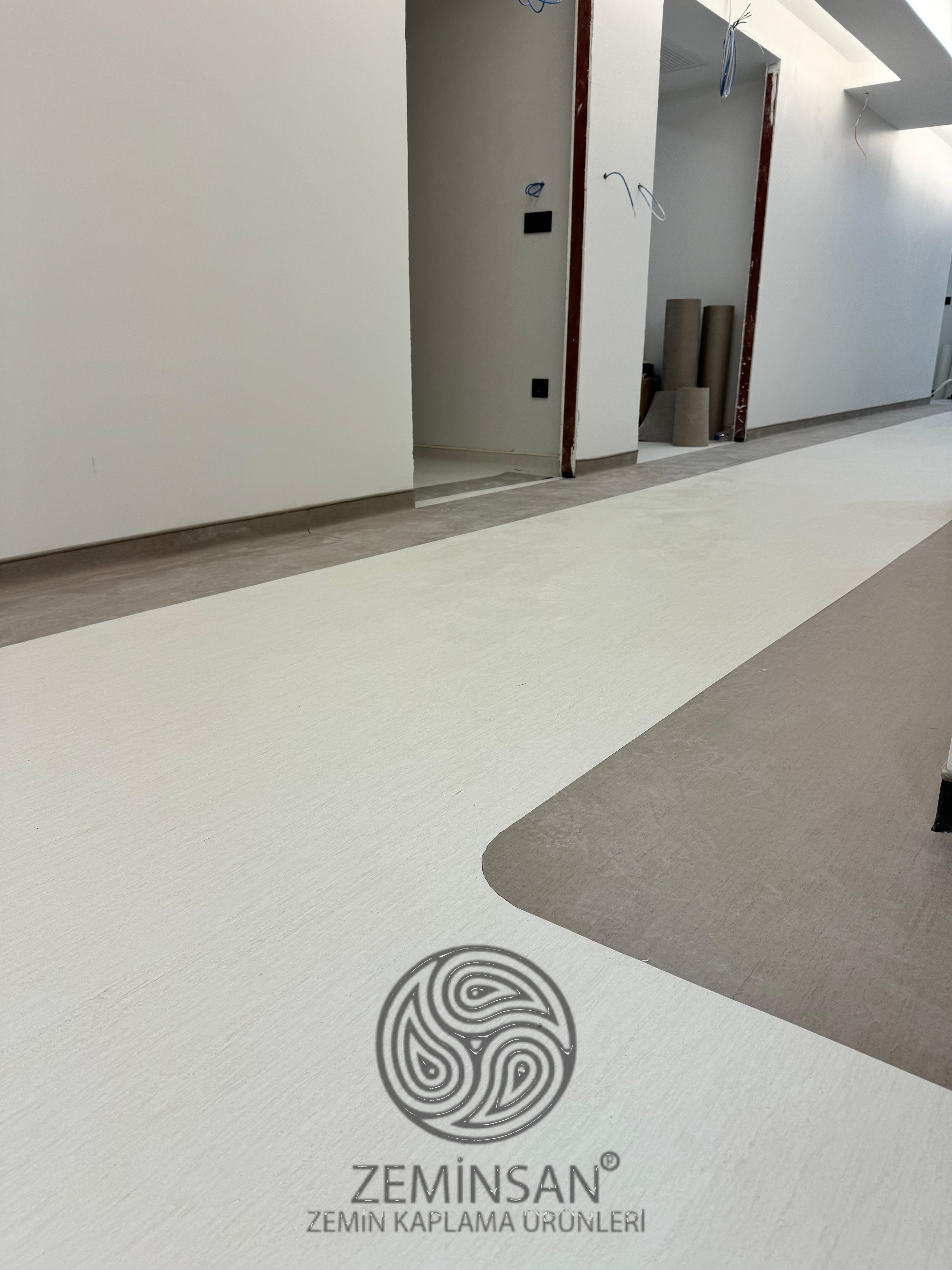 PVC zemin kaplama modern otel tasarımı