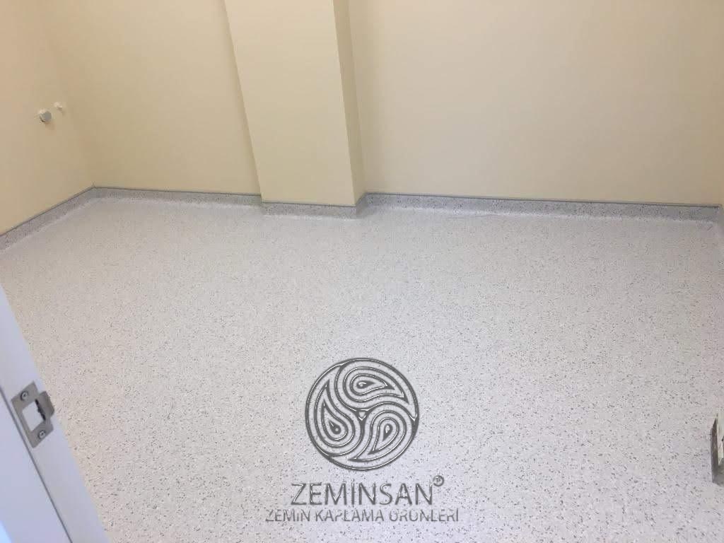 Modern PVC zemin kaplama örneği